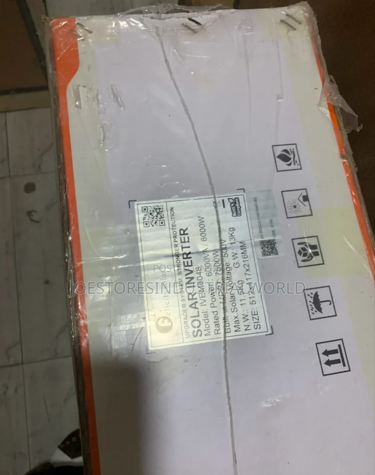 Felicity Solar Inverter 6kva/6000w Ivem 48v