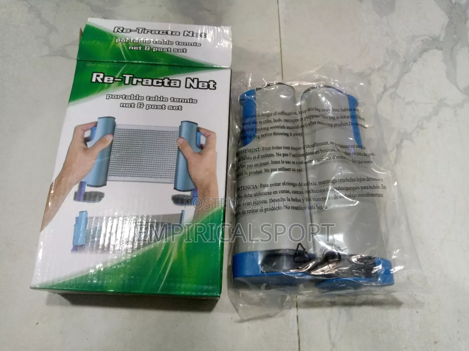Retractable Tennis Net