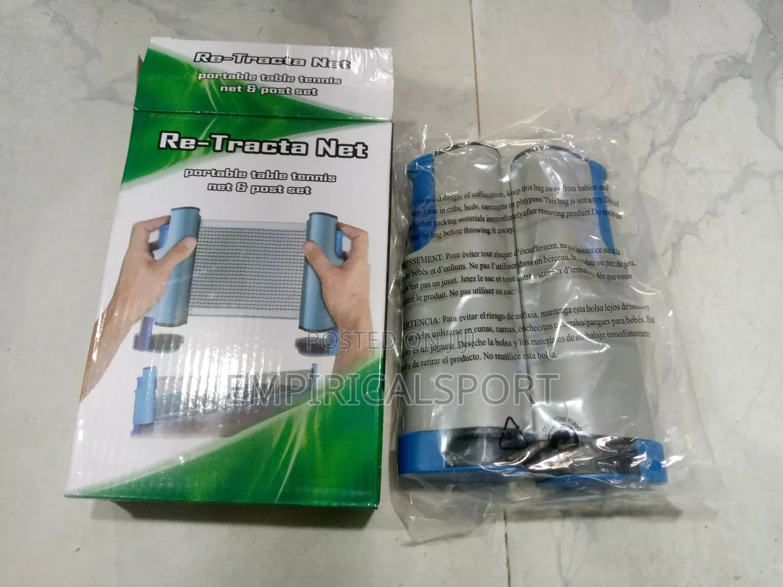 Retractable Tennis Net