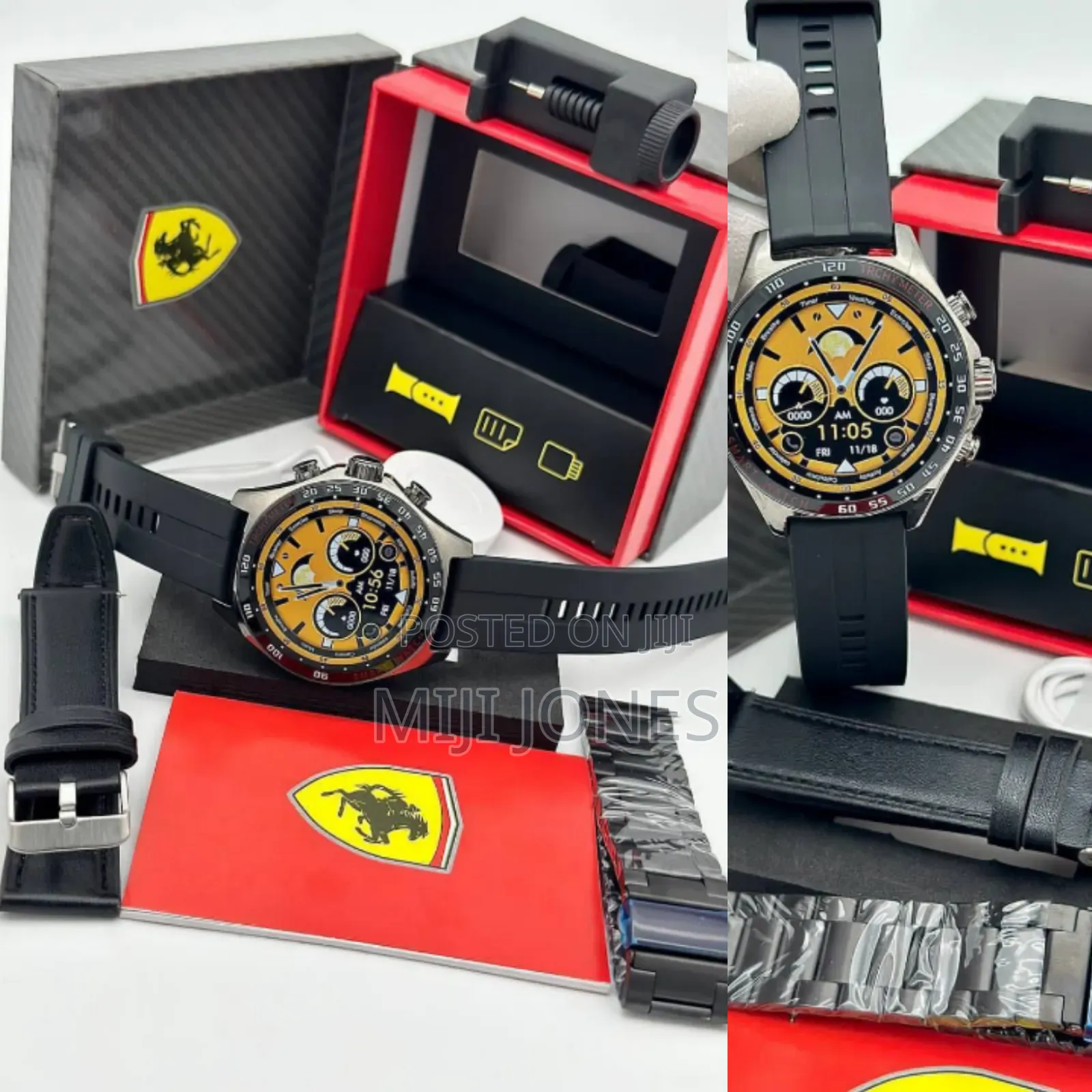 "Ferrari Smartwatch - Style Meets Performance"