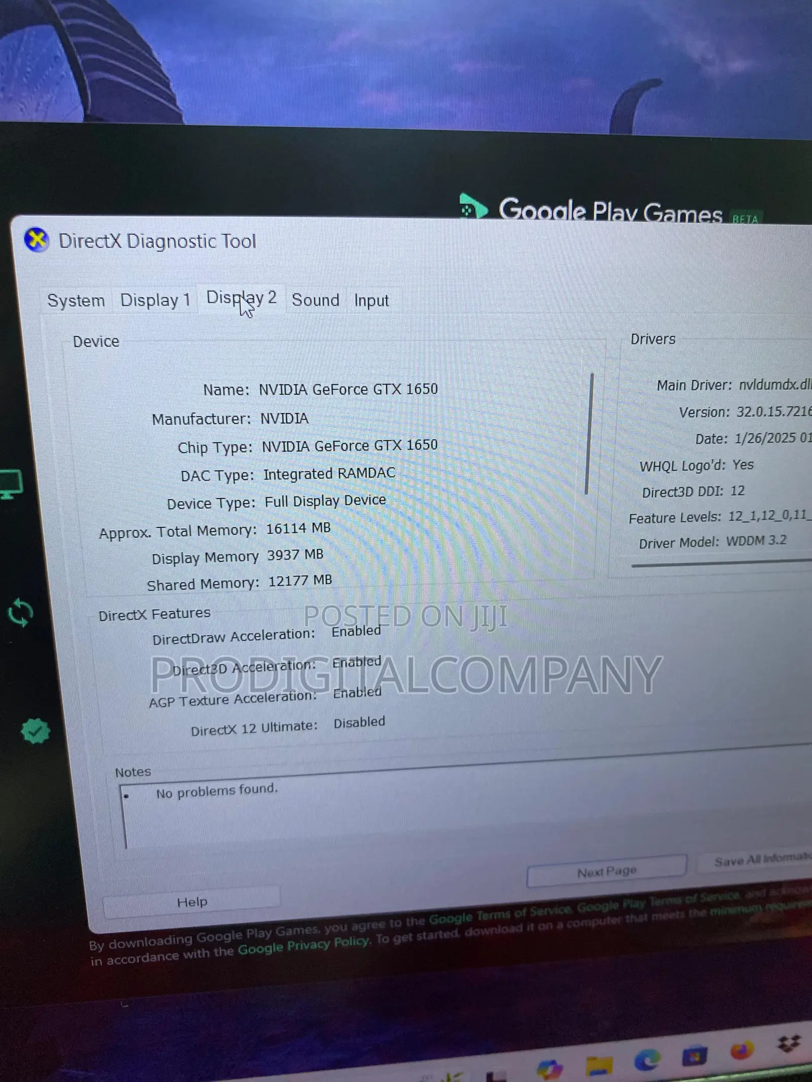 Laptop Acer Nitro 5 16GB Intel Core I5 SSD 256GB