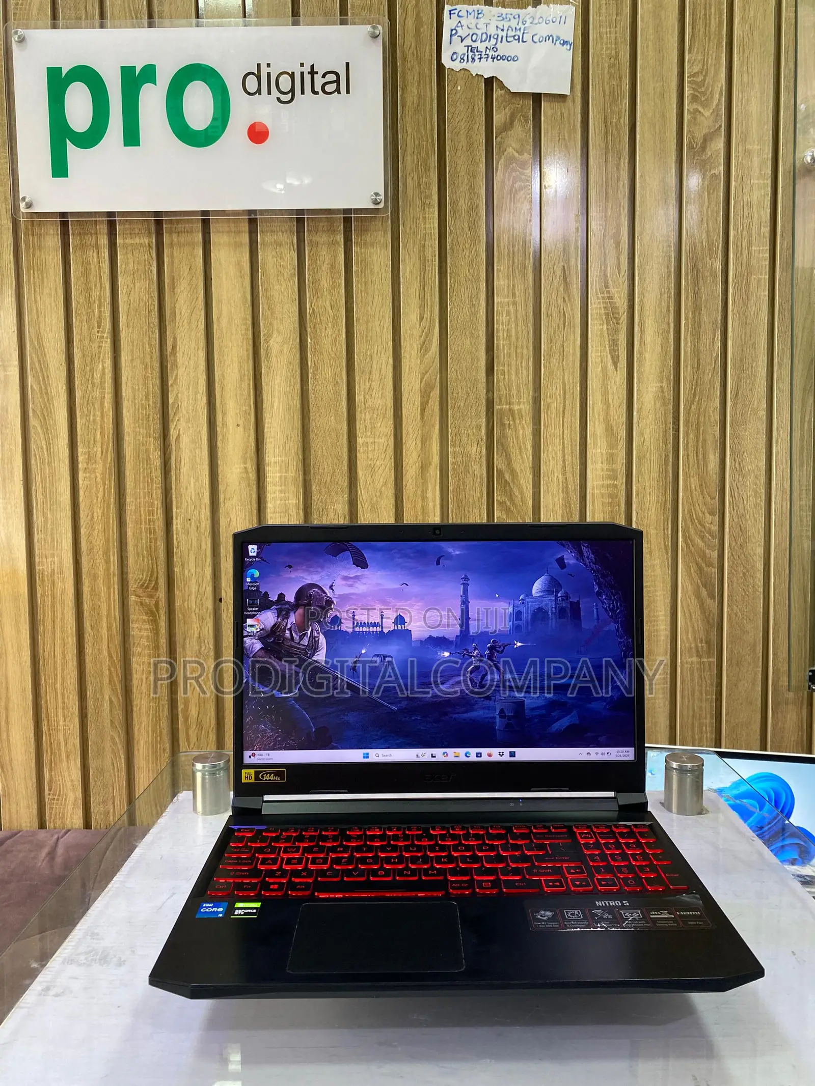 Laptop Acer Nitro 5 16GB Intel Core I5 SSD 256GB
