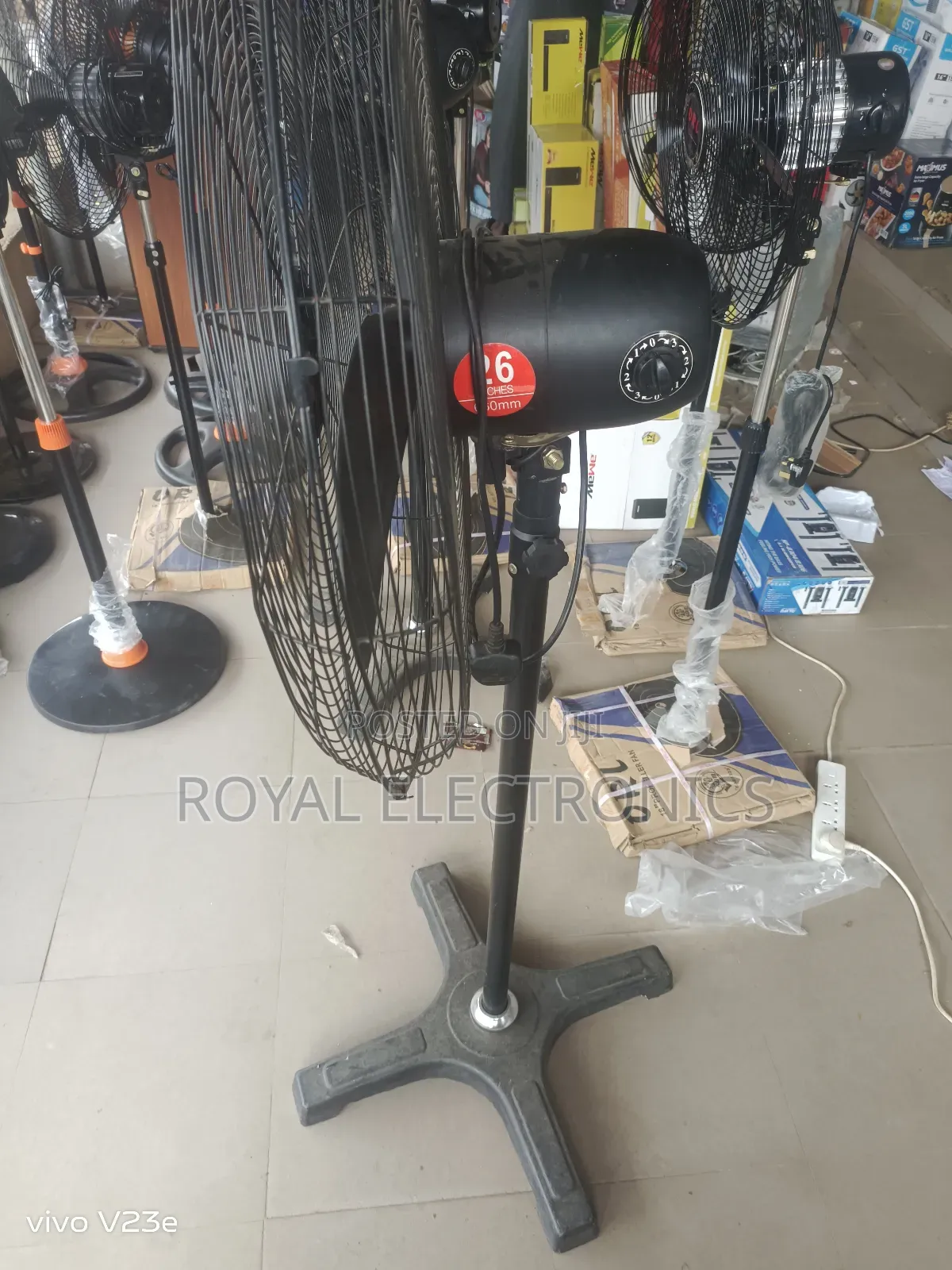 World Class Century 26 Inches Industrial Standing Fan