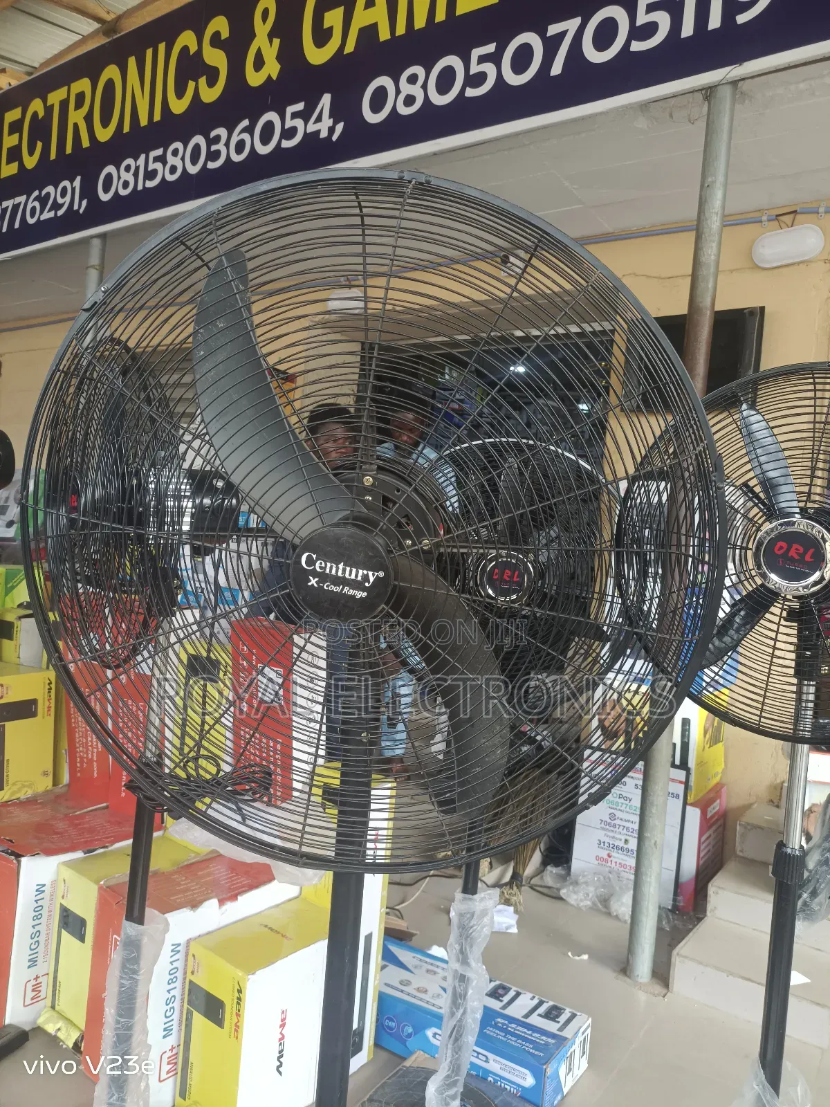 Powerful New Century 26 Inches Industrial Standing Fan
