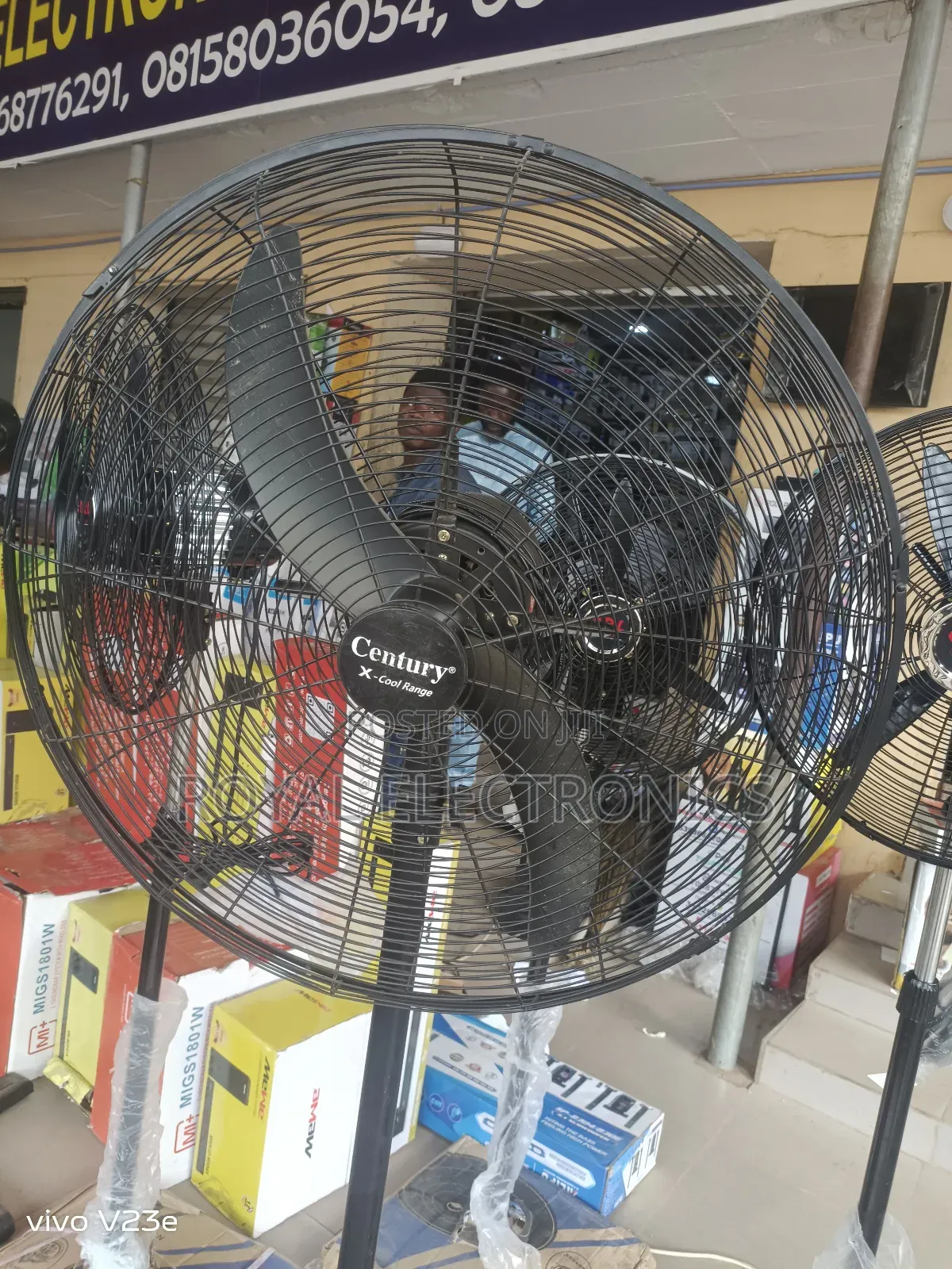 Powerful New Century 26 Inches Industrial Standing Fan