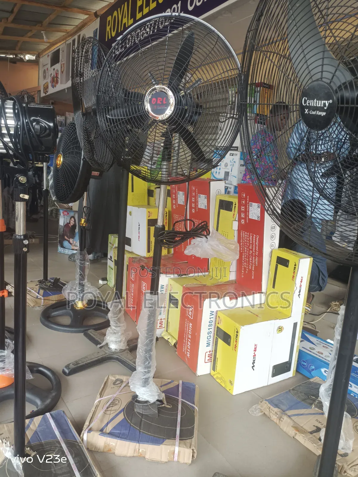 Orl 18 Inches Deluxe Industrial Standing Fan