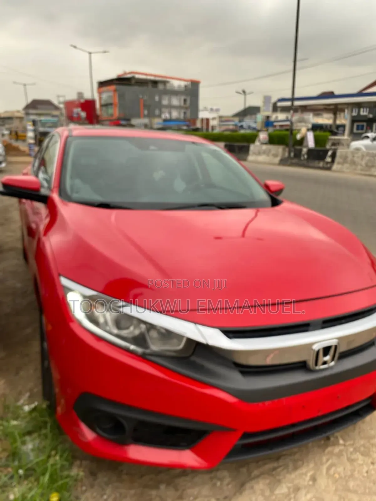 Honda Civic Touring 4dr Sedan (1.5L 4cyl) 2017 Red