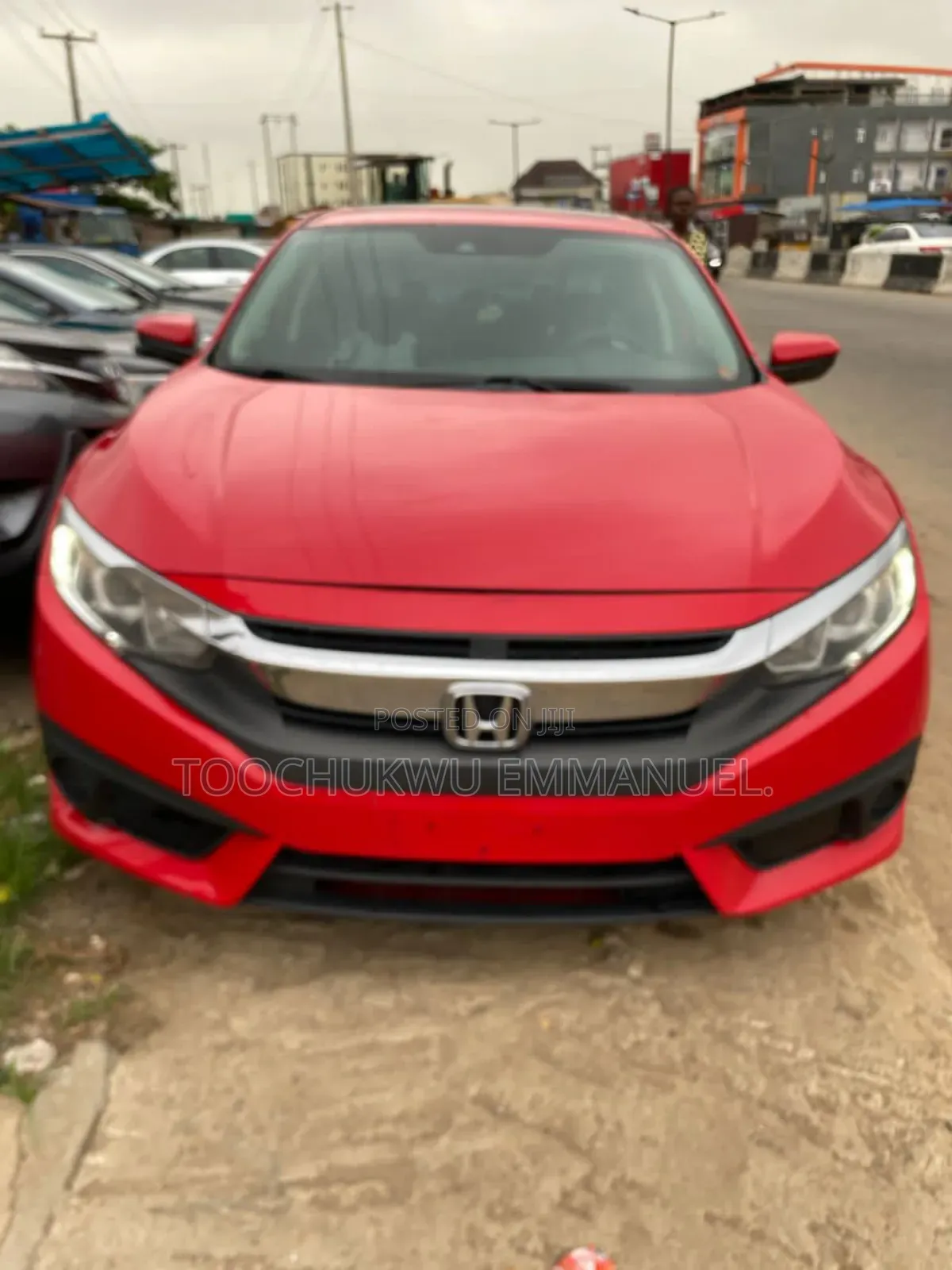 Honda Civic Touring 4dr Sedan (1.5L 4cyl) 2017 Red
