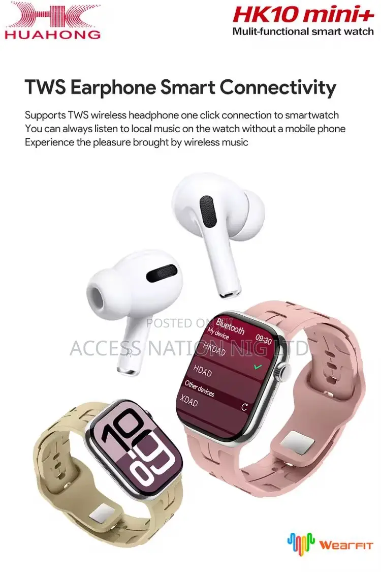 Hk10 Mini 40mm Btsmartwatch With Gps Amoled Ip67 Waterproof