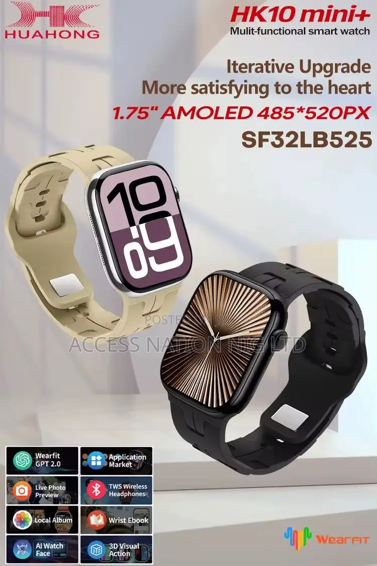 Hk10 Mini 40mm Btsmartwatch With Gps Amoled Ip67 Waterproof