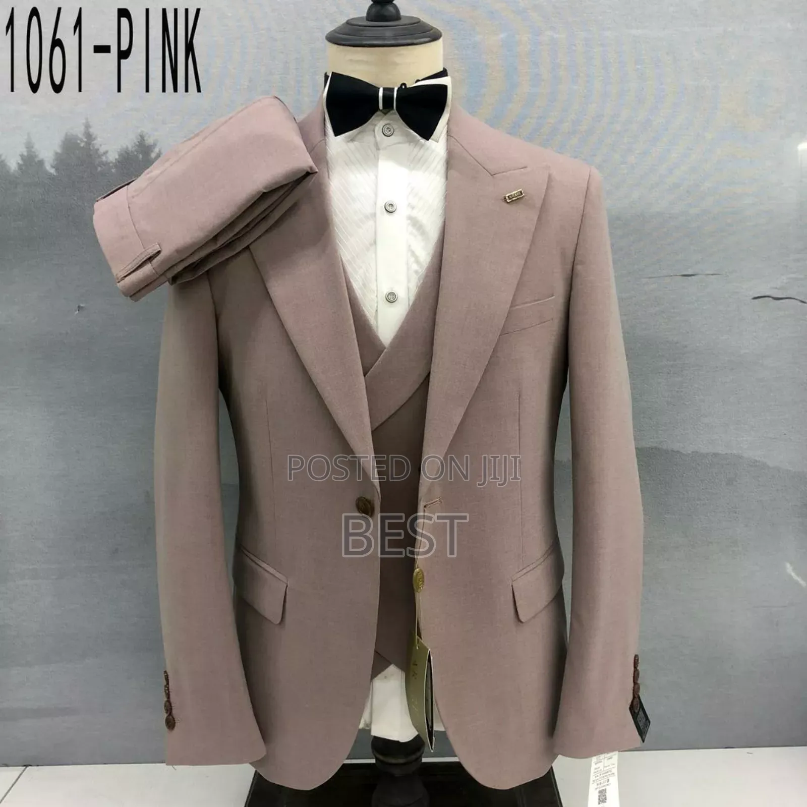 3pis Men's Top Quality Suits Avl. In 5 Diffrent Colors