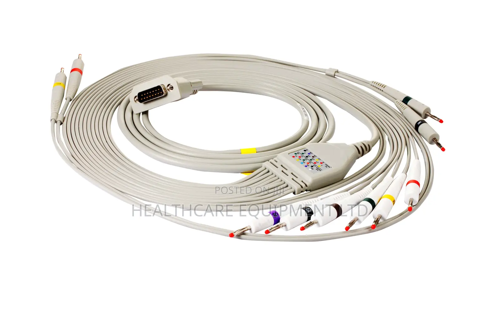 12 Channels Ecg Cables