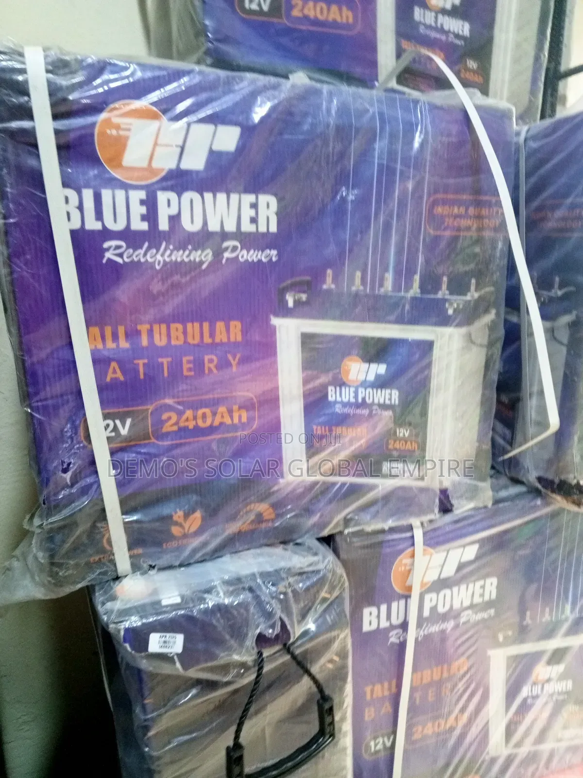Blue Power Tubular Battery 240ahs
