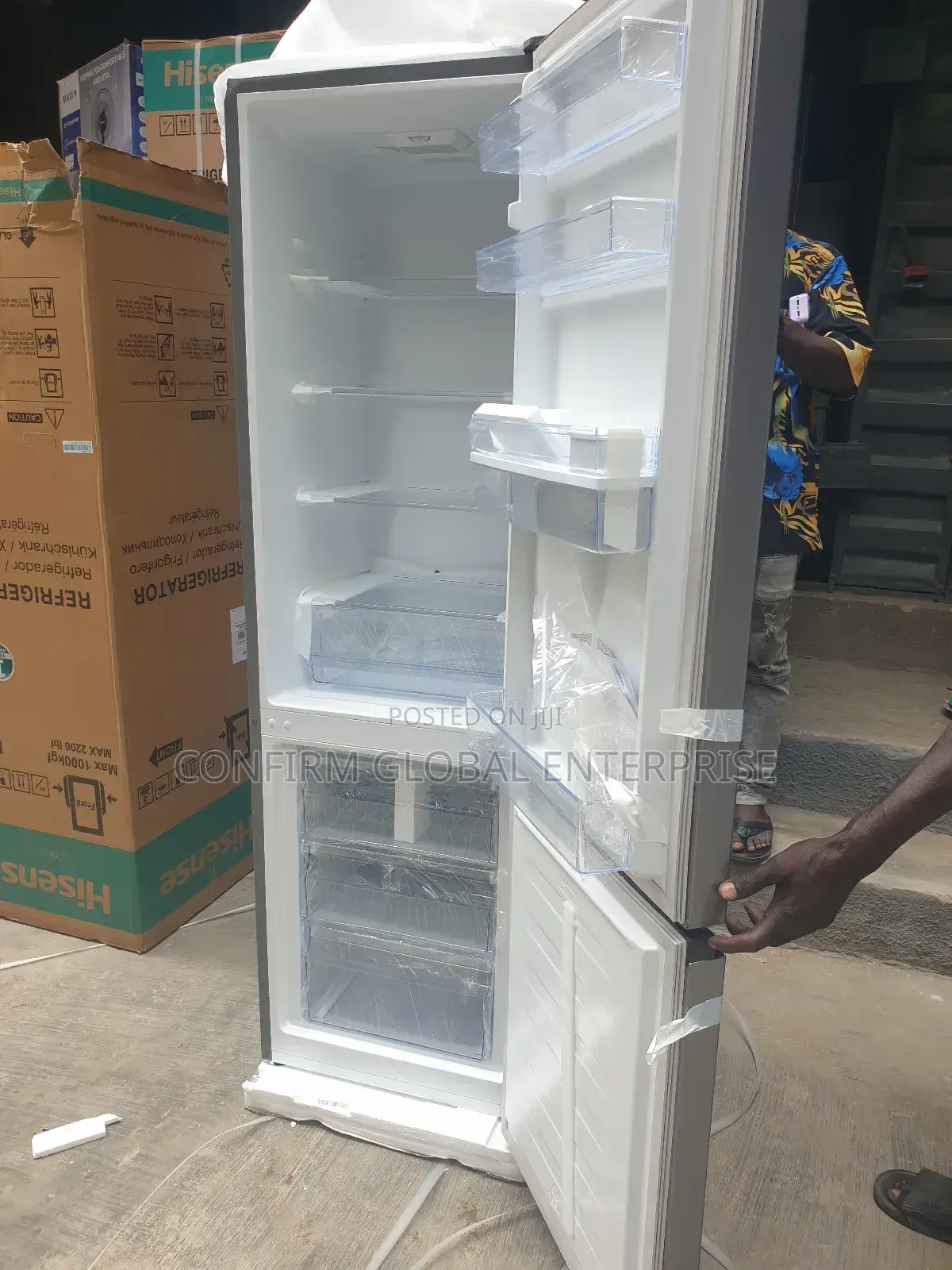 Hisense Bottom Freezer Refrigerator 264l (35dcb-Rd)