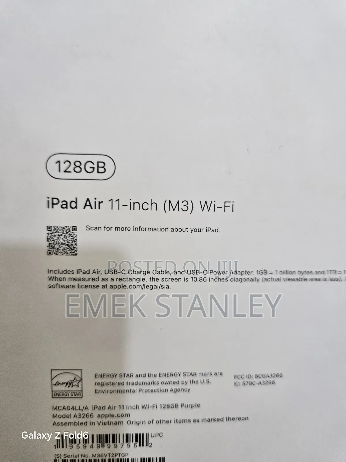 New Apple iPad (2025) 128 GB