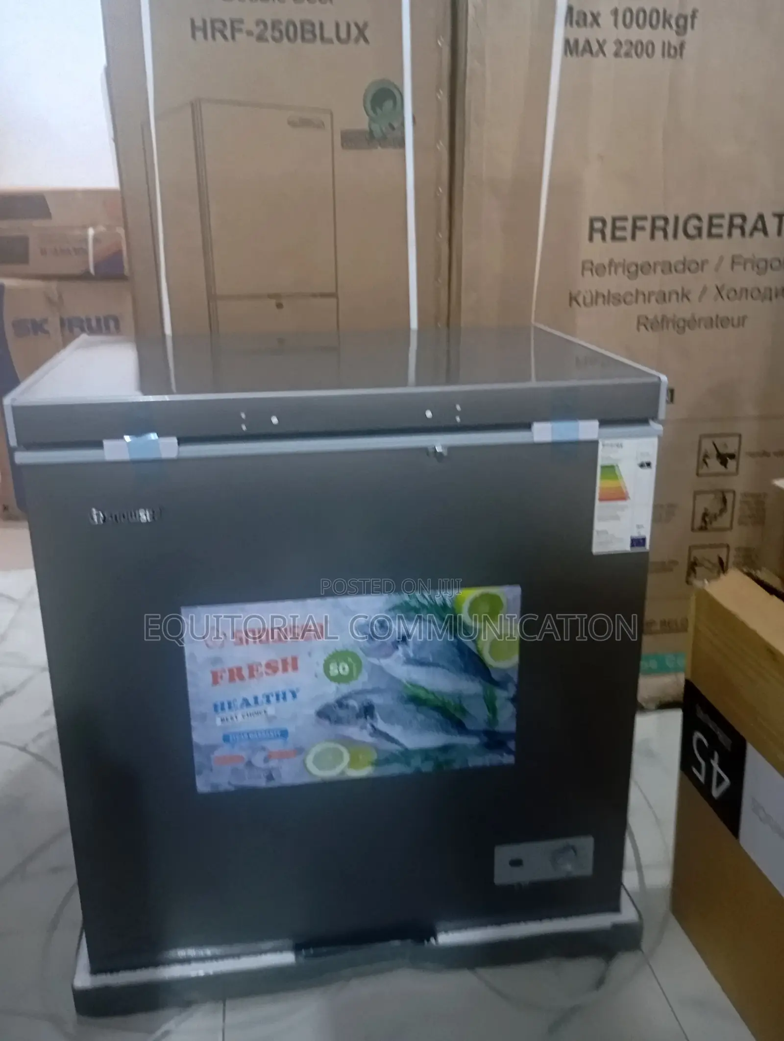 Snowsea Chest Freezer With Compressor Fan - Bd208