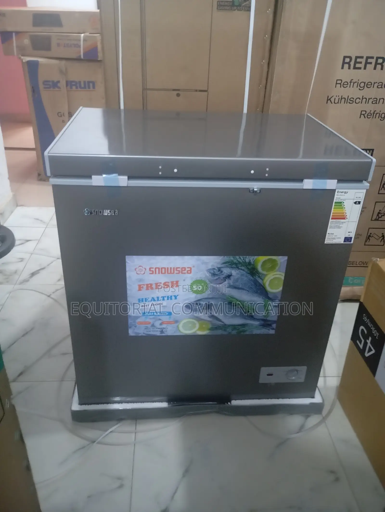 Snowsea Chest Freezer With Compressor Fan - Bd208