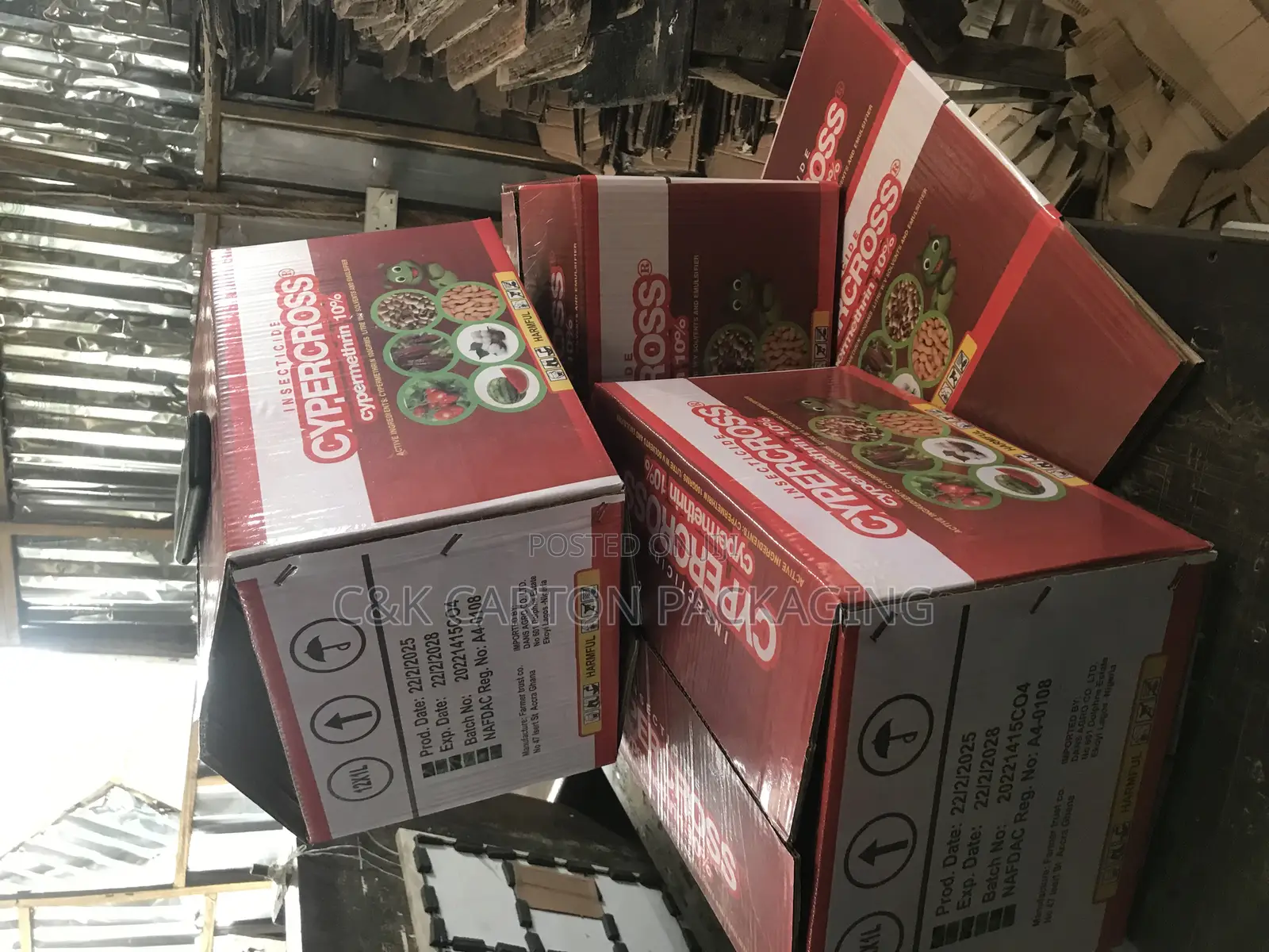 Full Branded Laminated Carton Box for Fruit