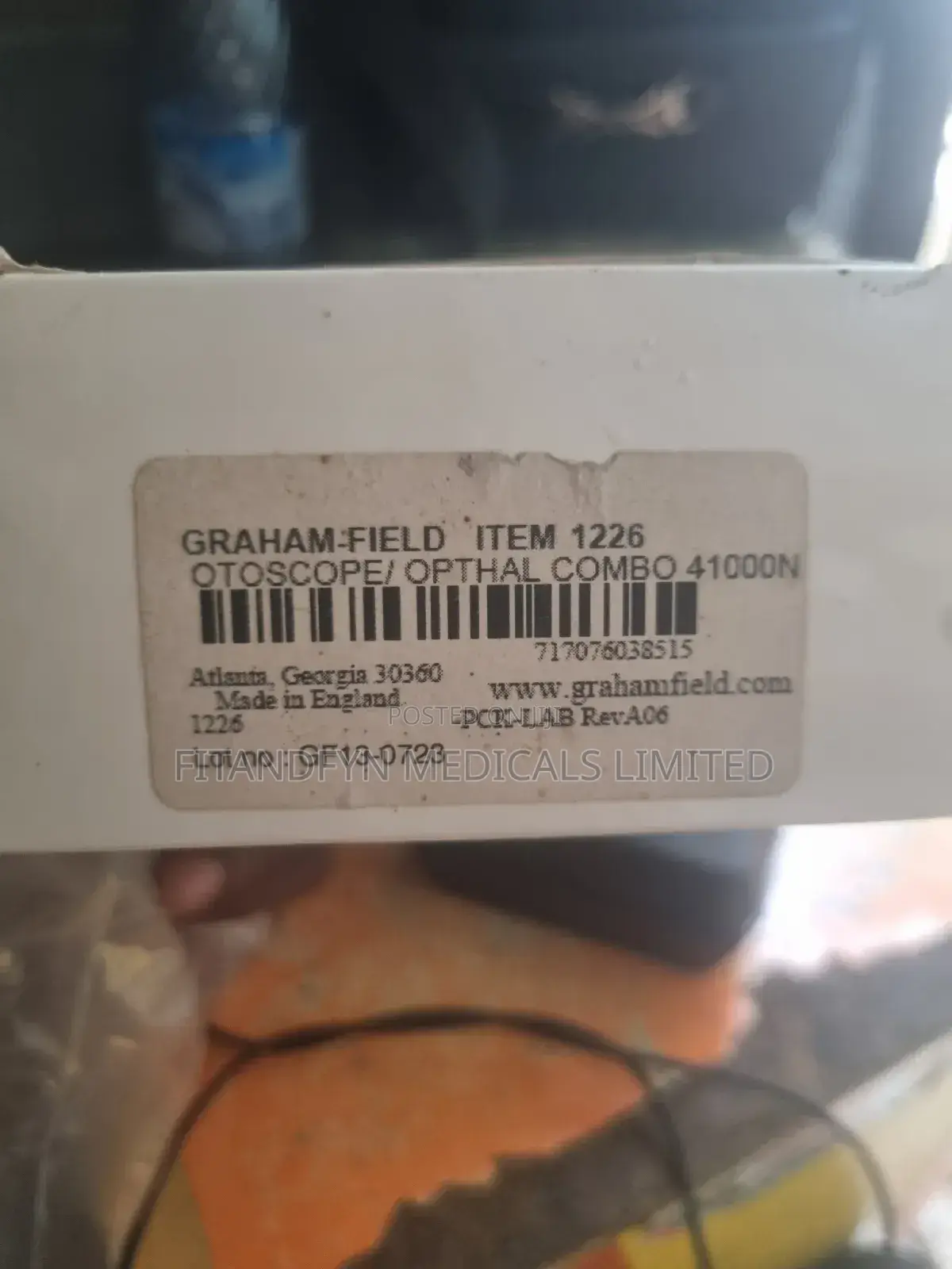 Goland Otoscope And Opthalmoscope