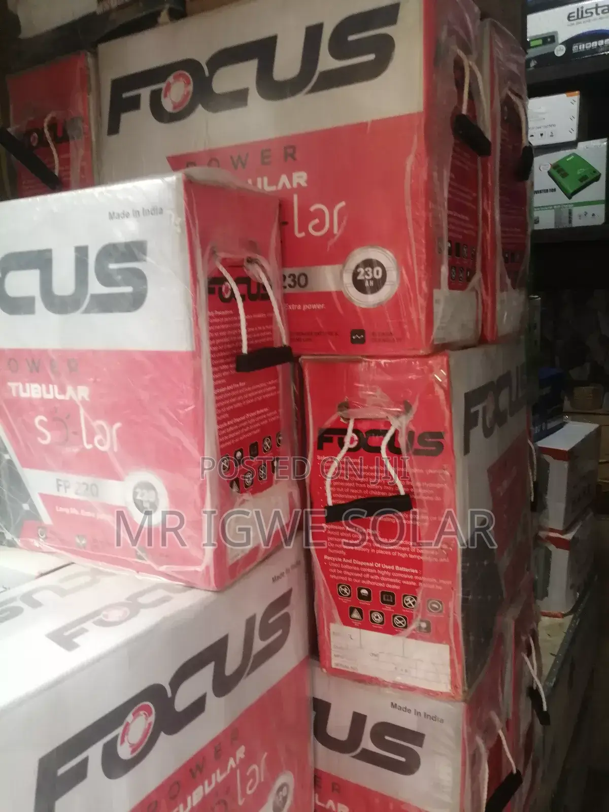 Focus 220a Tall Tubular Battery