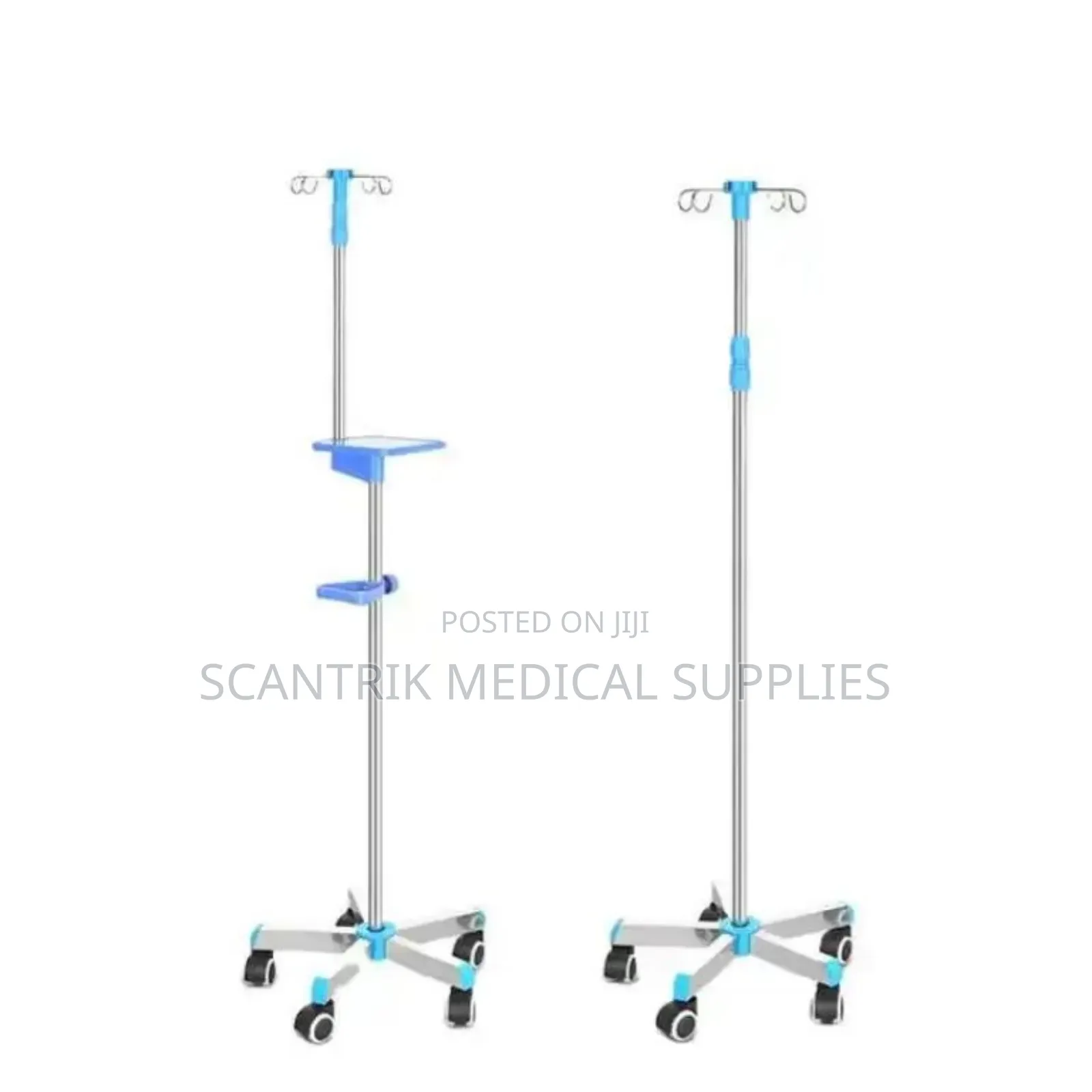 Rolling Medical Drip Stand for Home Care