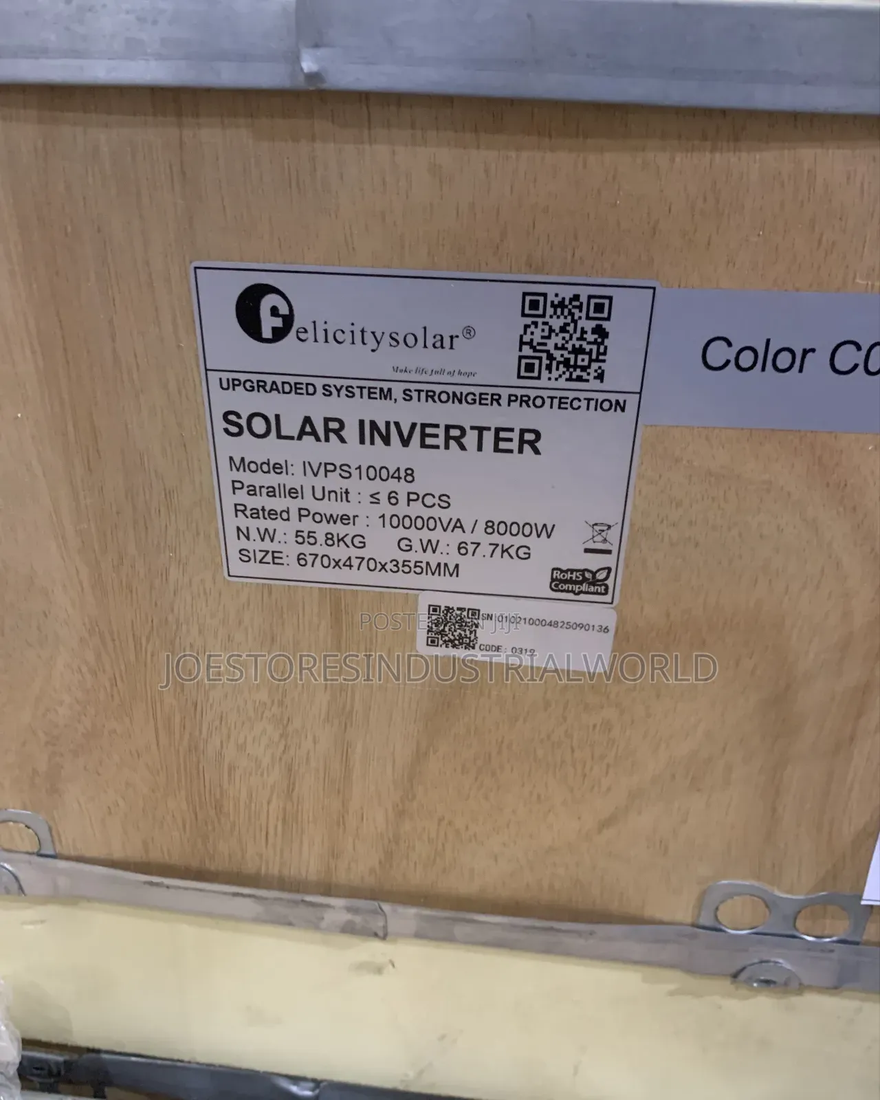 Felicity Solar Inverter 10kva Ivps 48v