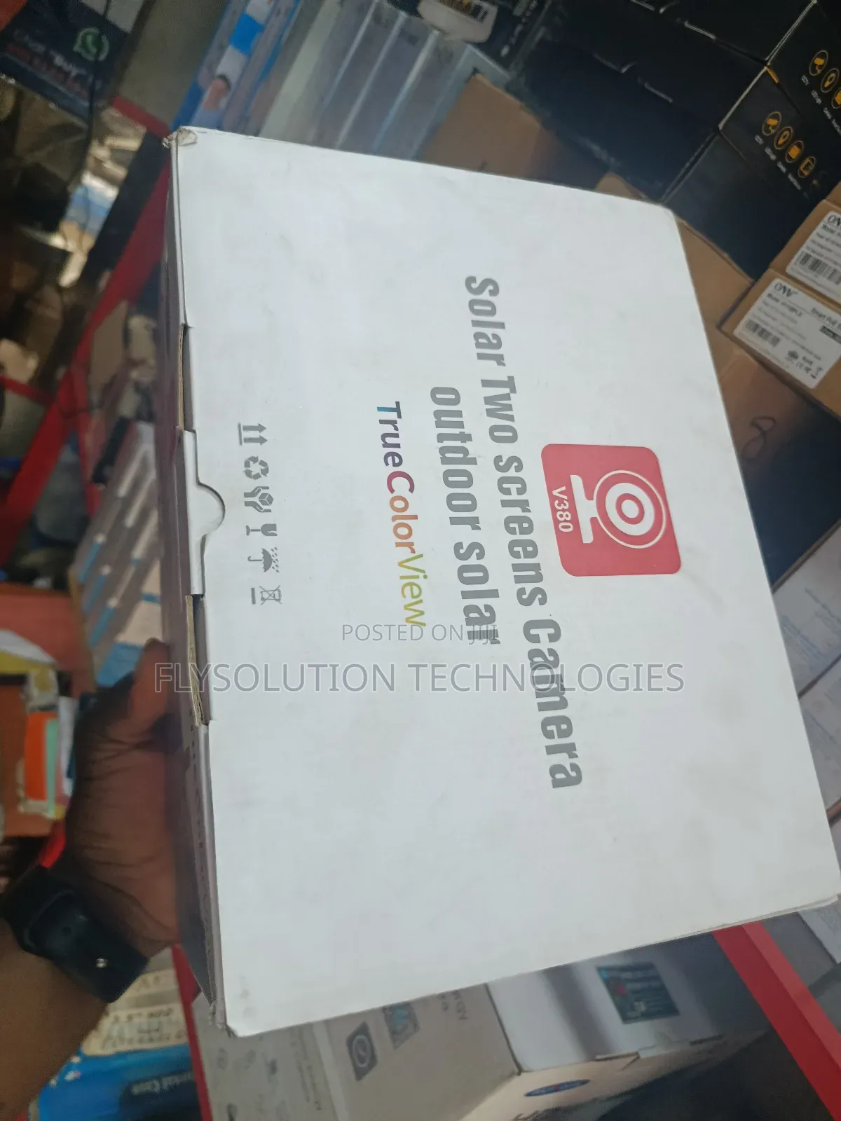 Polyvision V380 Dual Lens Solar Camera