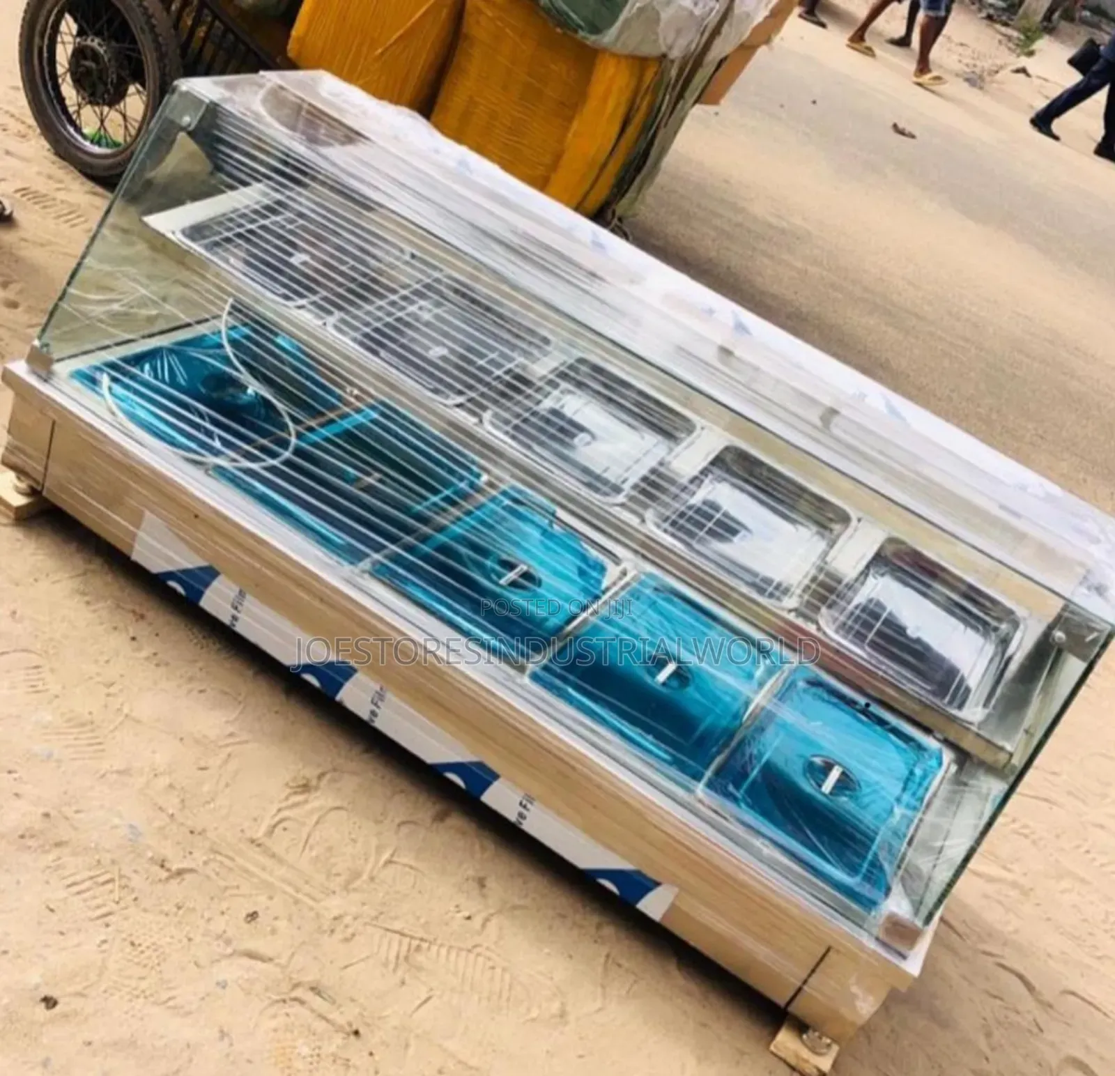 5 Plate Industrial Locally Fabricated Display Food Warmer