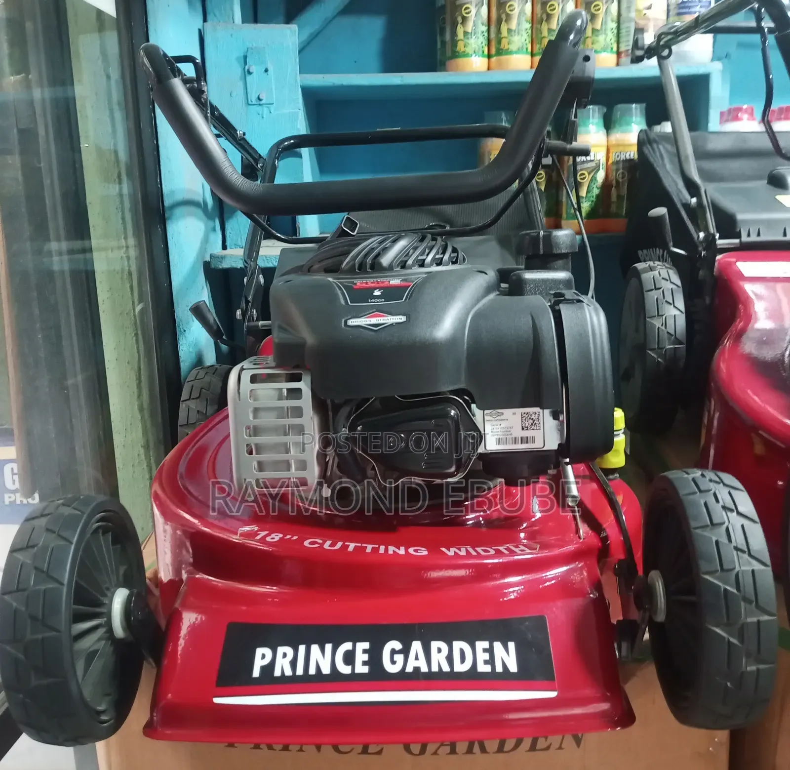 Prince Garden Lawn Mower 6hp