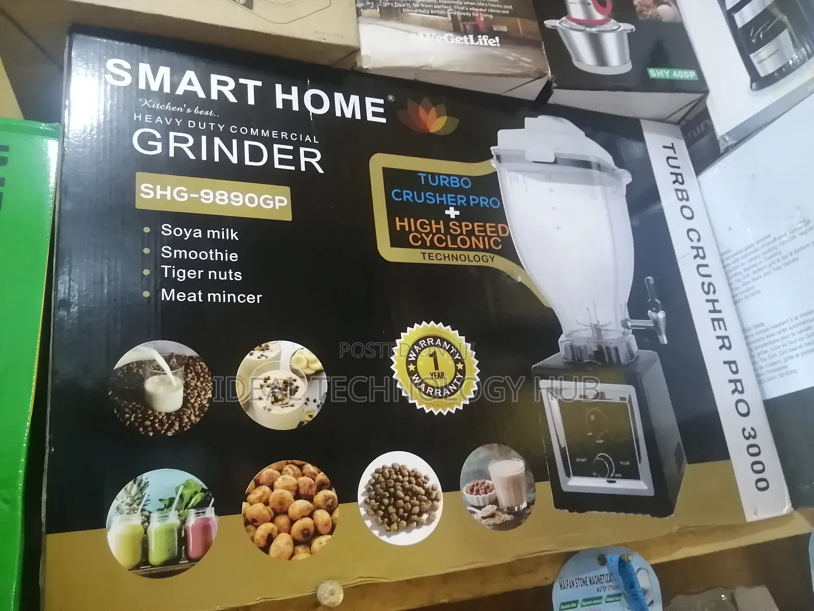 Smart Home Heavy Duty Commercial Grinder 28000