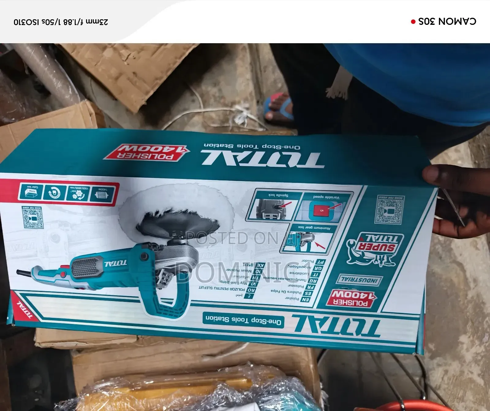 Total Polisher 1400watt Electric