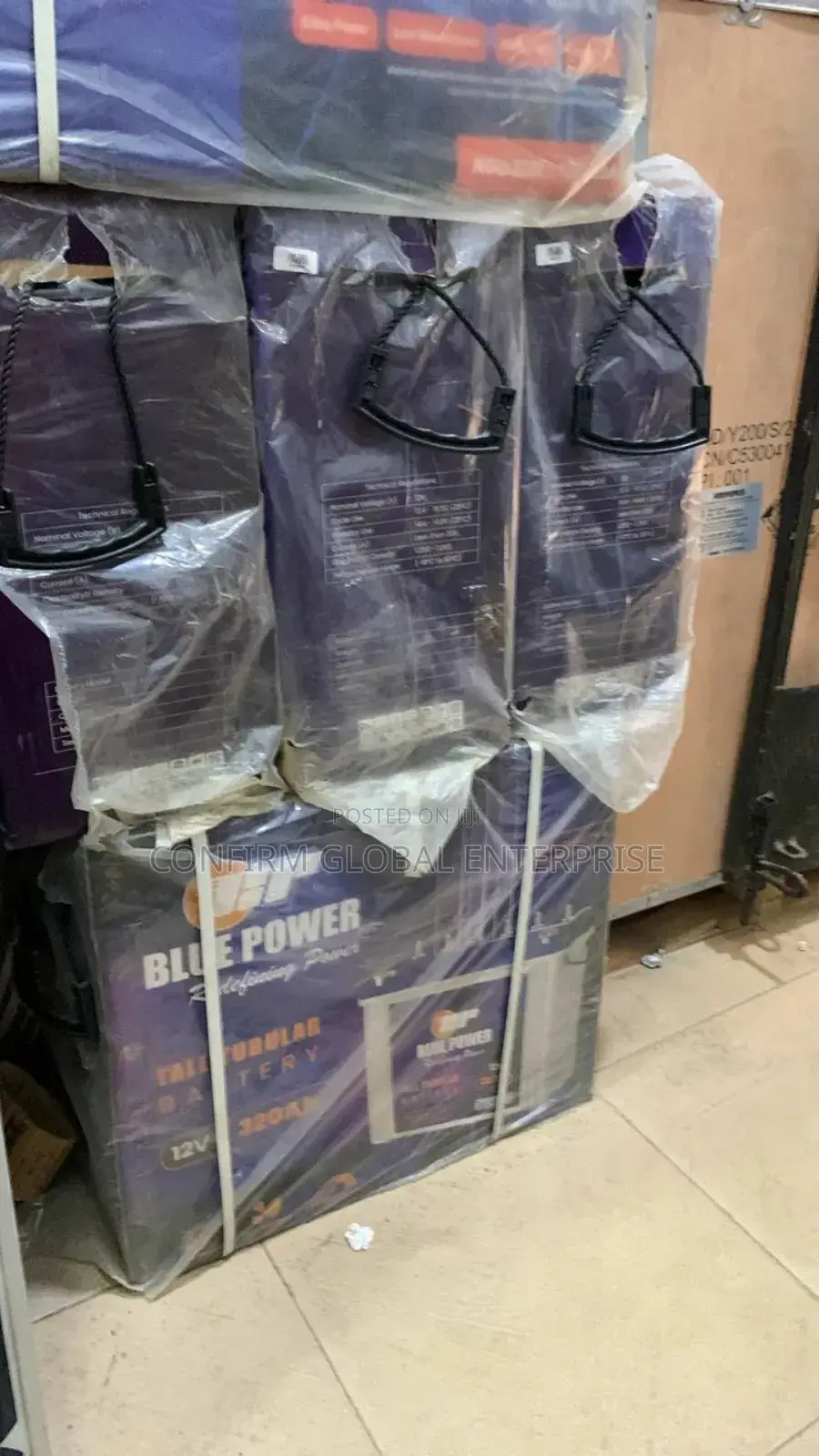 Original Blue Power 220ah Tubular Solar Battery