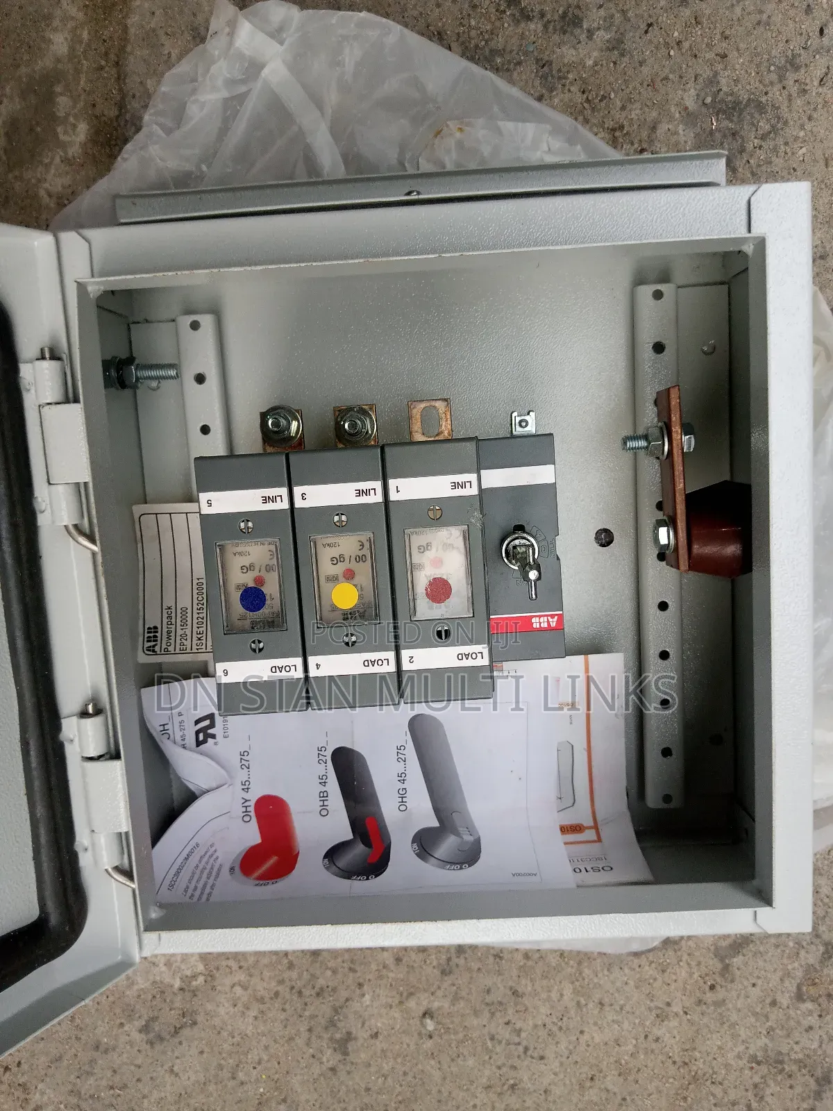 Gear Switch Chang Over Abb