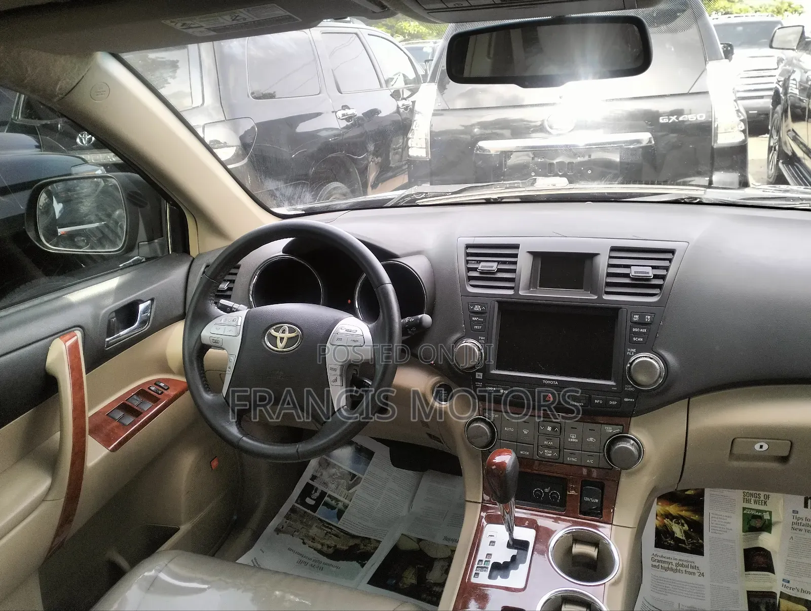 Toyota Highlander Limited 2010 Black