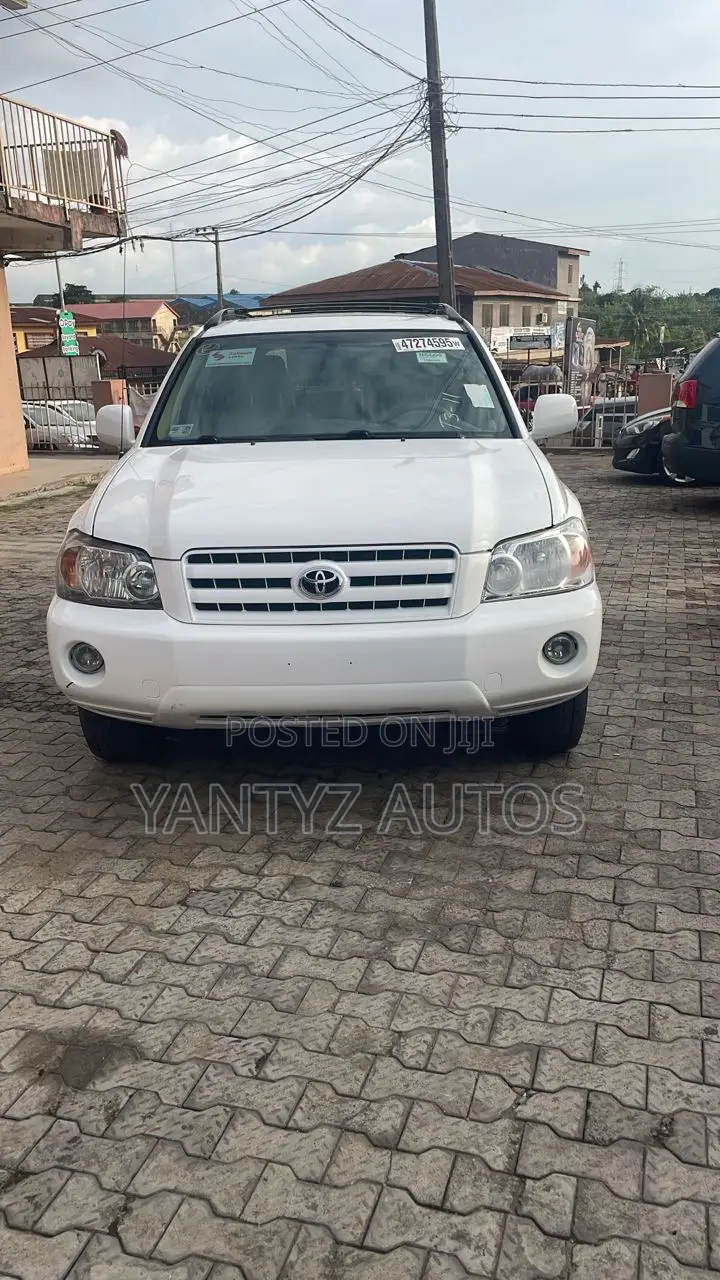 Toyota Highlander Limited V6 2007 White