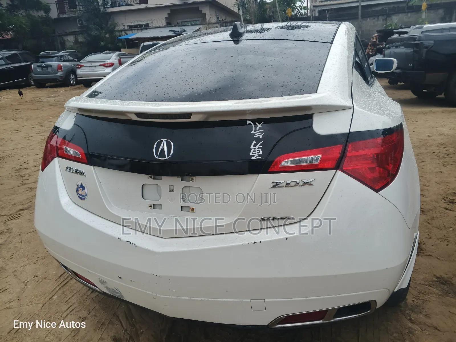 Acura ZDX Base AWD 2010 White