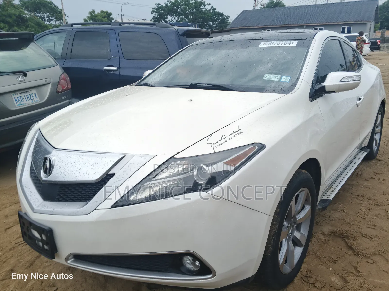 Acura ZDX Base AWD 2010 White