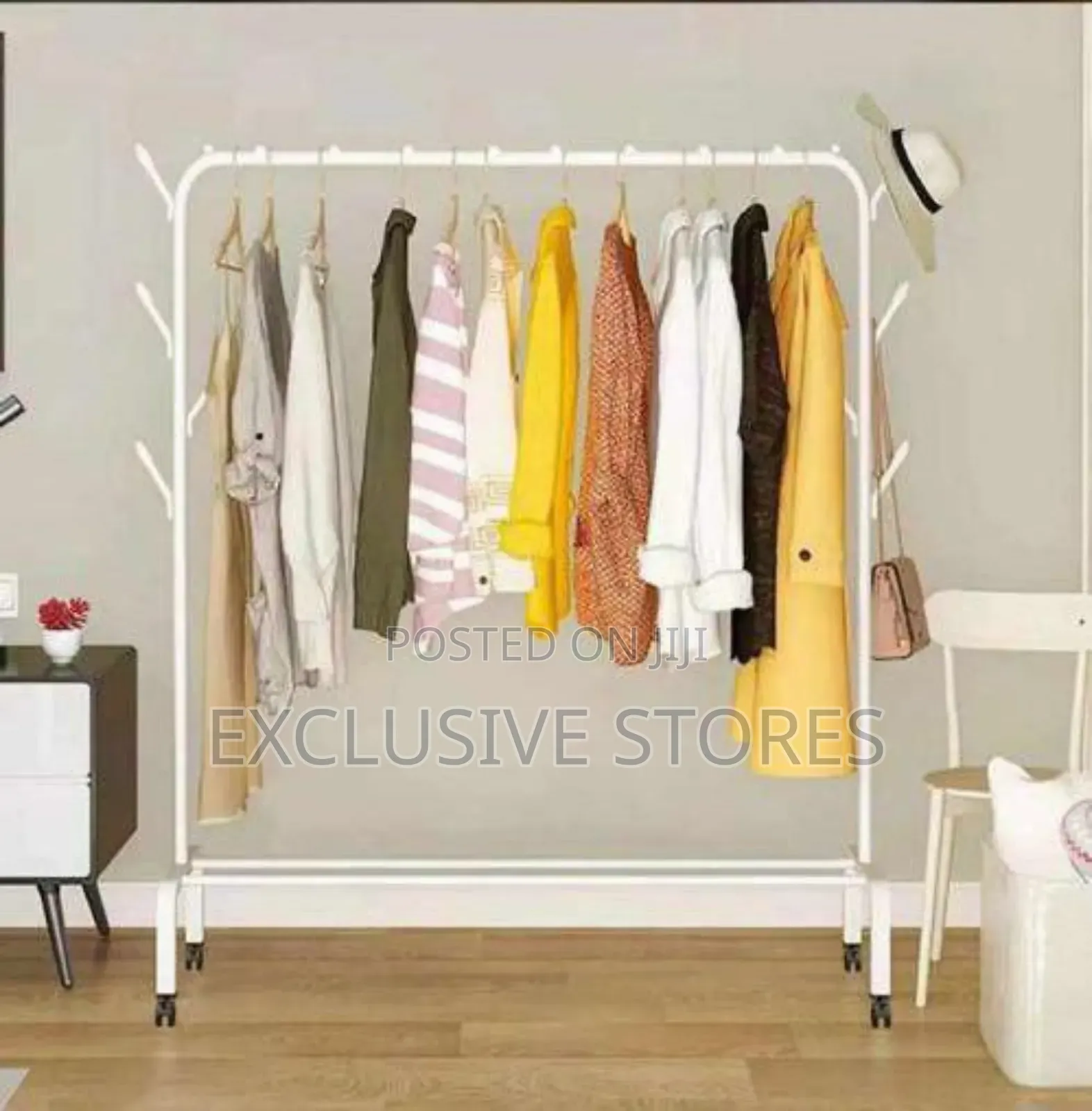 Single Pole Hanger ( Black and White Available)