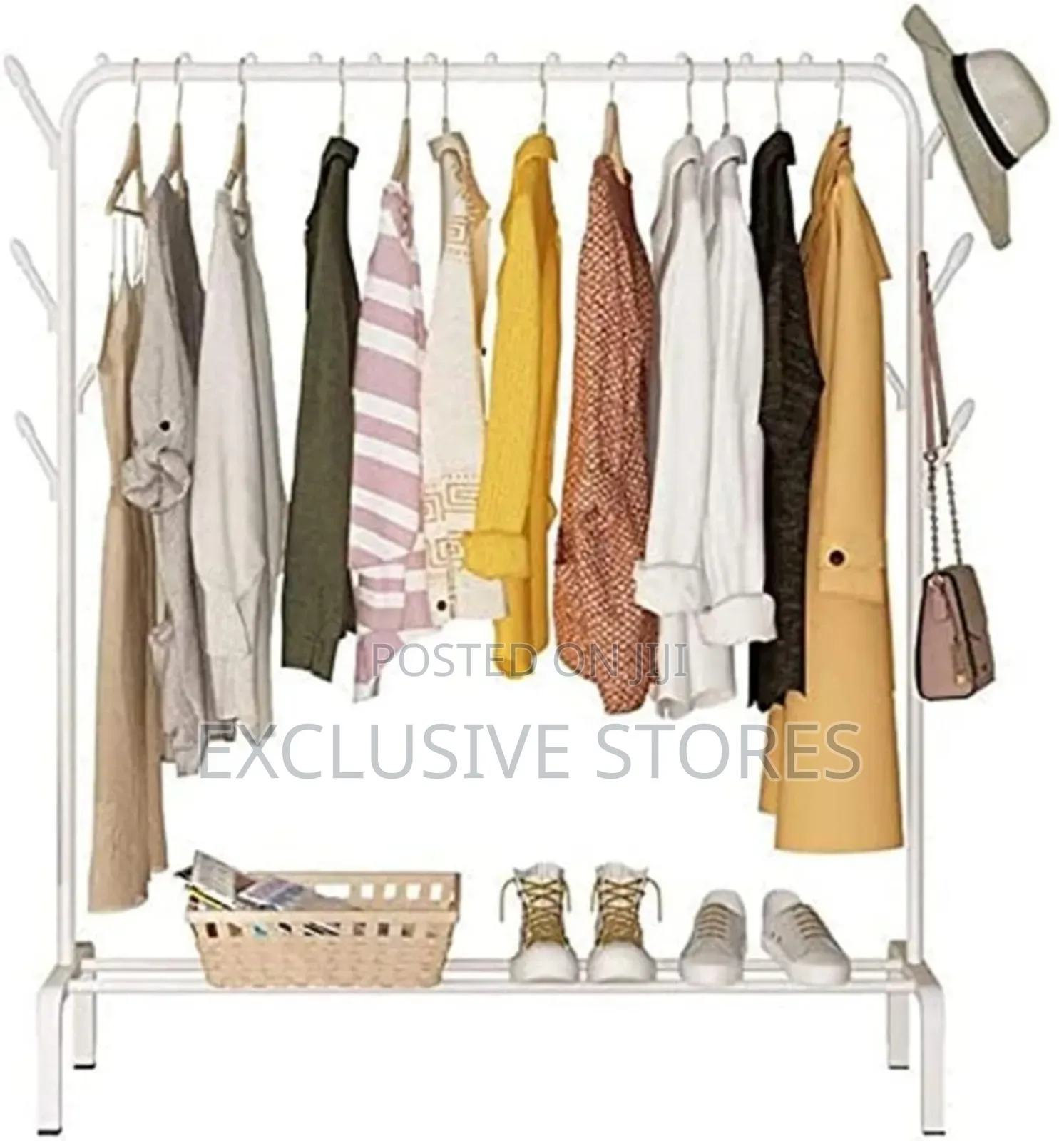 Single Pole Hanger ( Black and White Available)