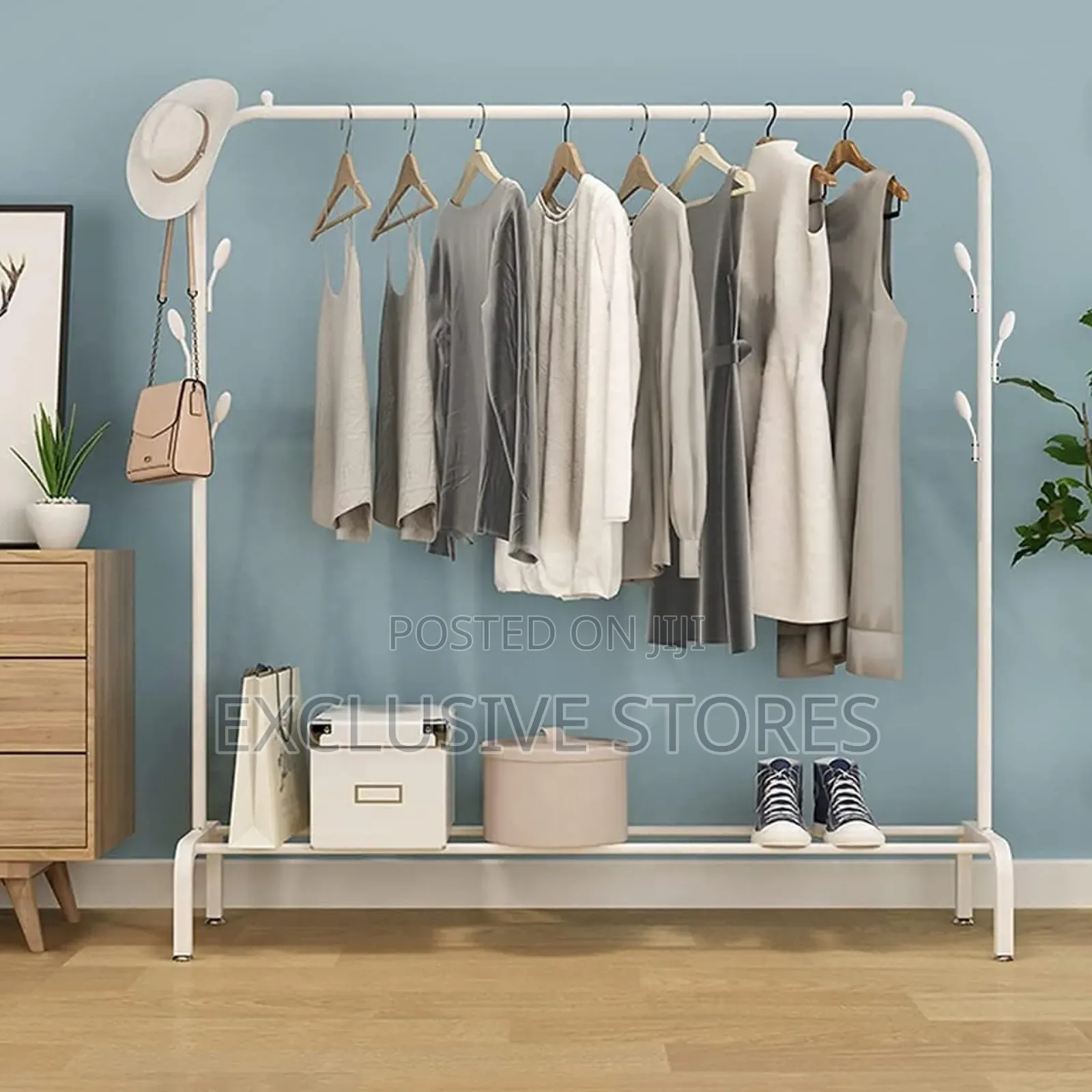 Single Pole Hanger ( Black and White Available)