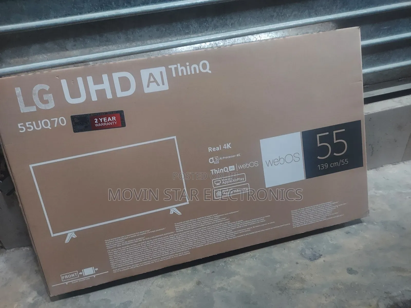 Lg 55 Inches Smart Android Tv New2025