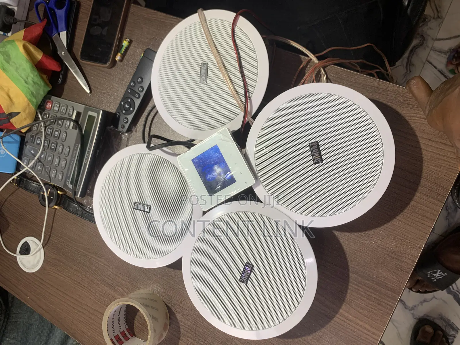 4inches Inwall Amplifier/50watts Ceiling/Pop Speakers