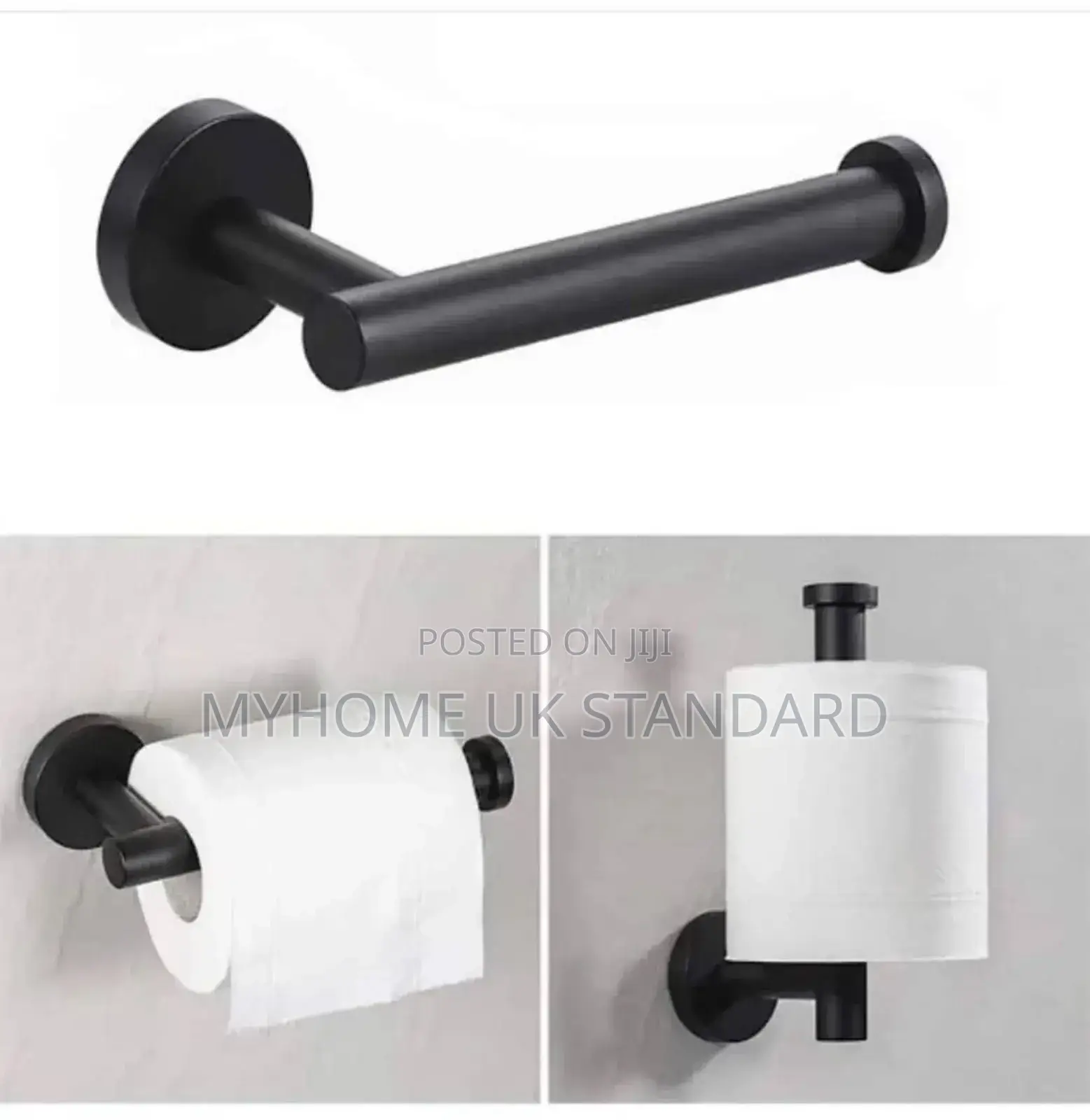 Original Wall-Mounted Single-Arm Toilet Paper Holder Lshape
