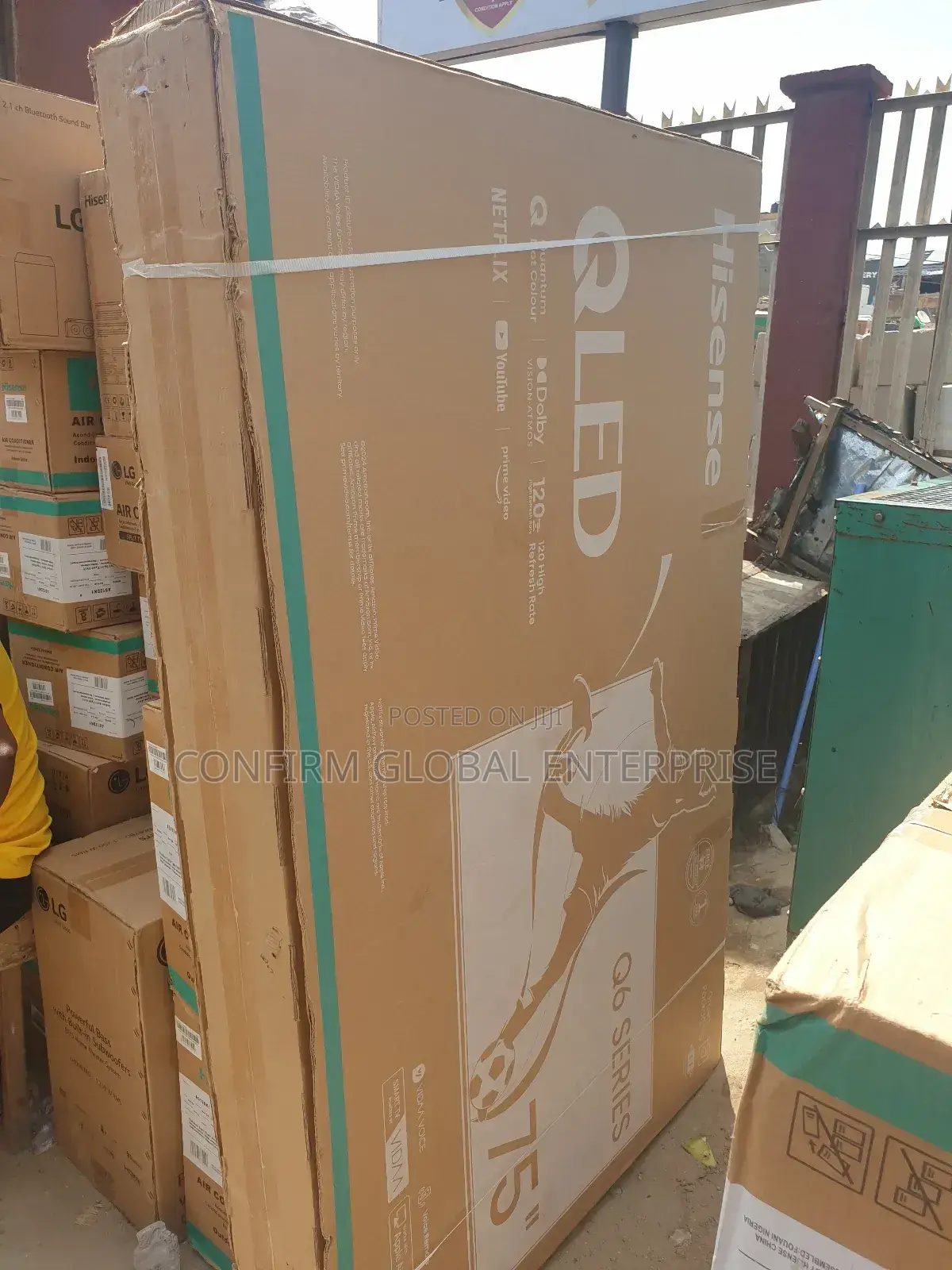 Brand New Hisense 75" Qled Smart Tv