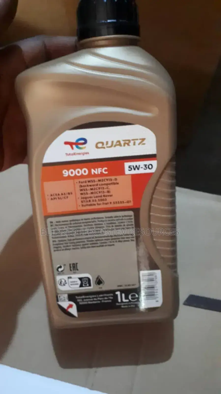Total Quartz 9000 1litres