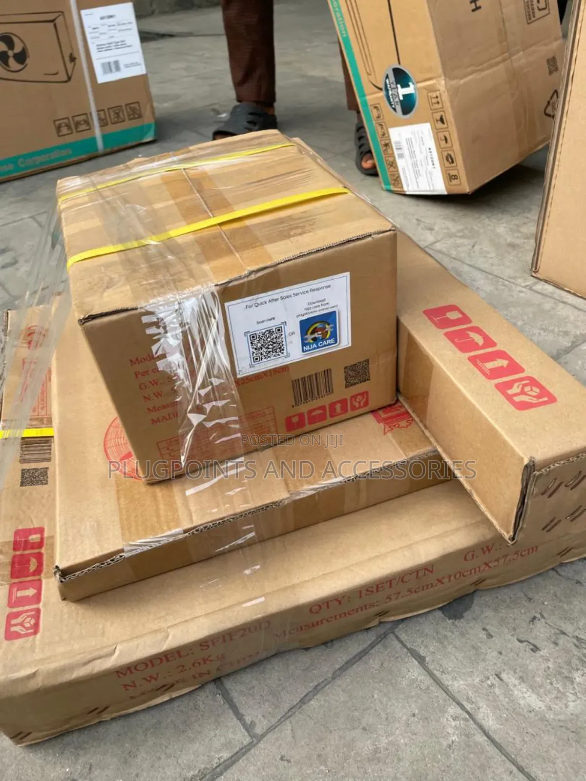 Scanfrost Industrial Stand Fan 20inches