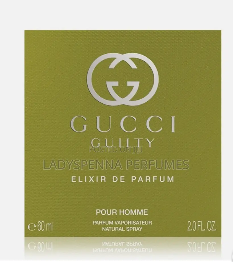 Gucci Guilty Elixir De Parfum for Him.