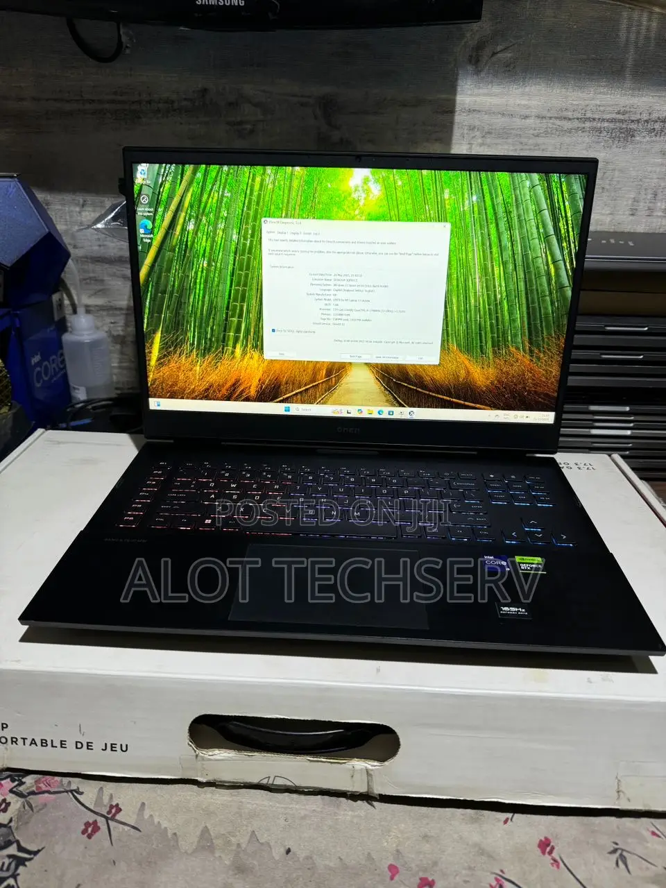 Laptop HP Omen 17 32GB Intel Core I9 SSD 1T