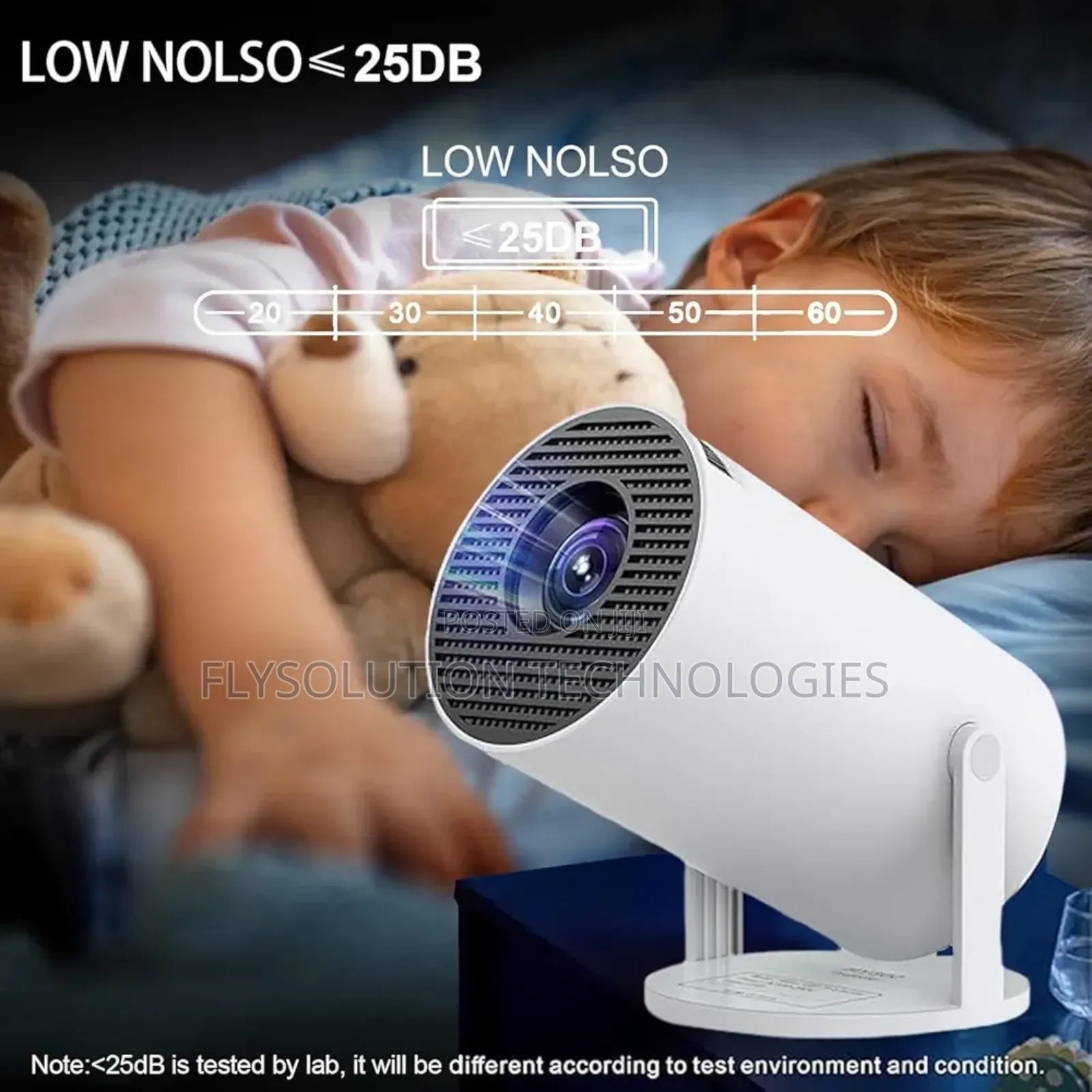 Hy300 Smart Portable Projector With Netflix Youtube