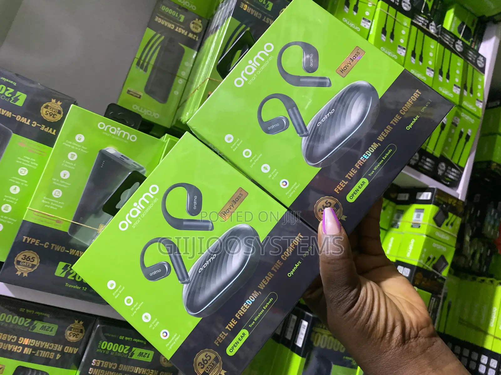 Oraimo Openarc Open-Ear Wireless Earphones